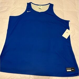 Nike Athletic Blue Tank Top 3XL